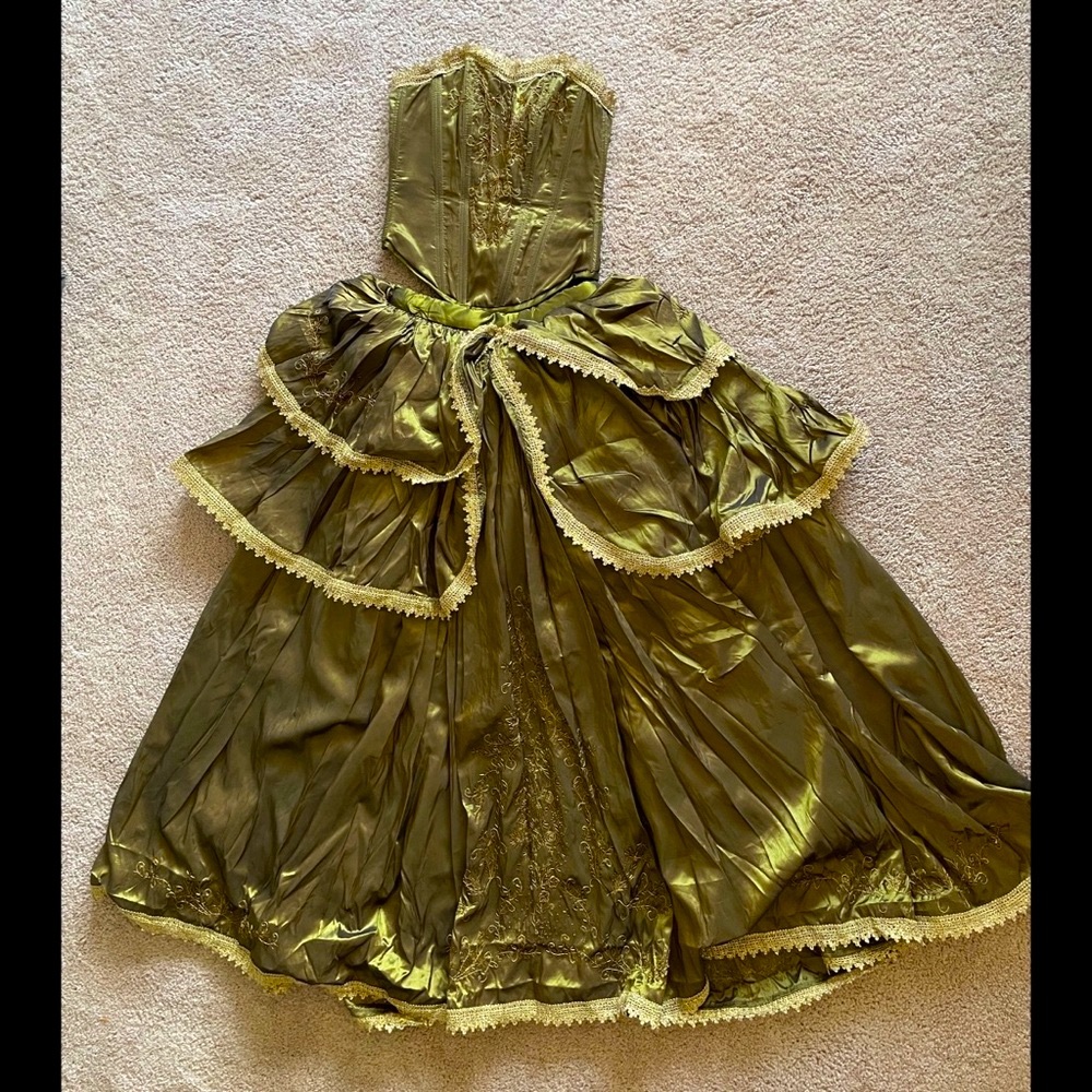 Custom Medieval Renaissance Victorian Ball Gown